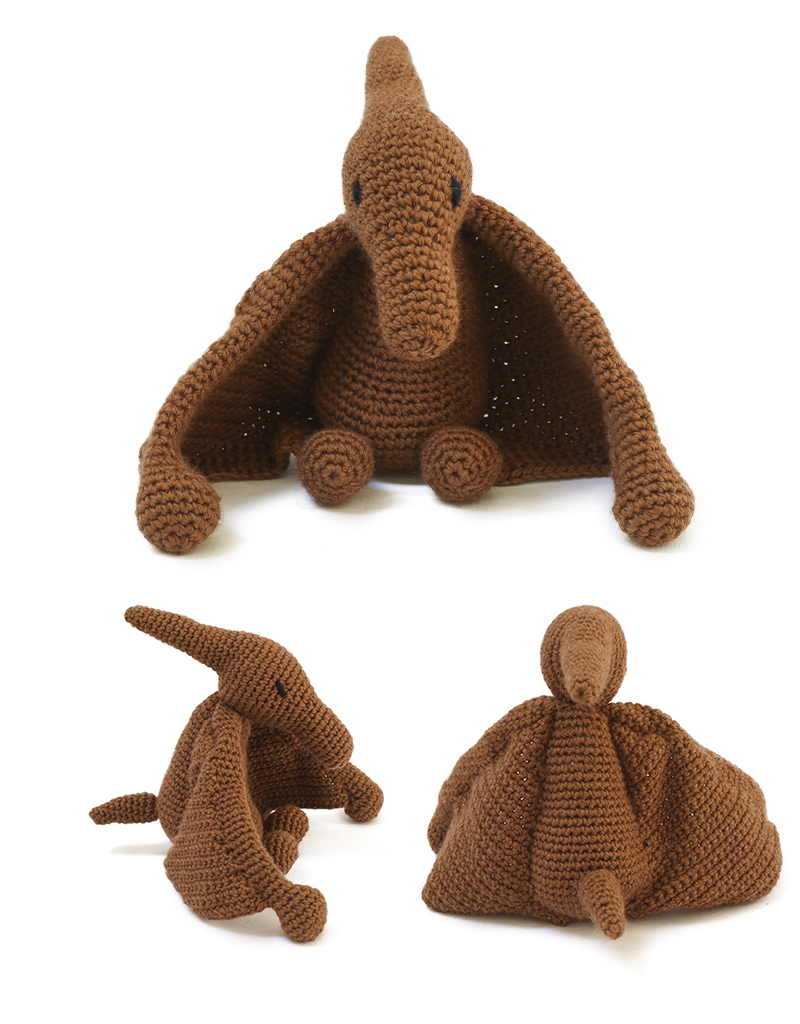 toft ed's animal catherine the pterodactyl amigurumi crochet